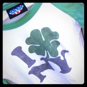 I 🍀 NY Jersey shirt size L NWOT