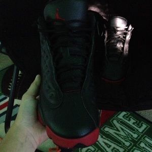 Jordan 13 high tops dirty breds