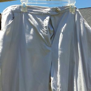 Plus size khaki capri pants from Catherine's
