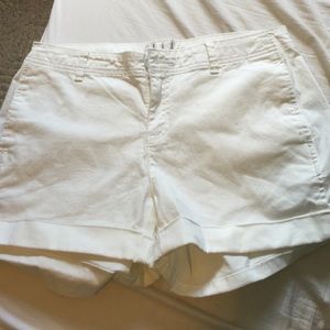 White shorts