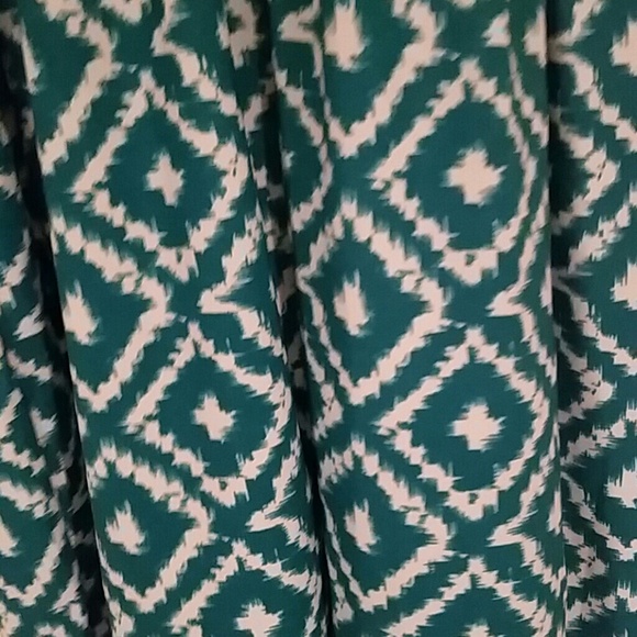 Turquoise chevron dress - Picture 2 of 2