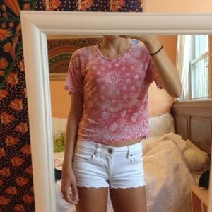 L.O.L. Vintage slightly cropped shirt