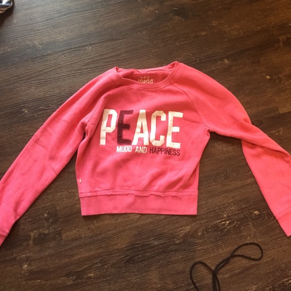 Mud kids crop sweatshirt