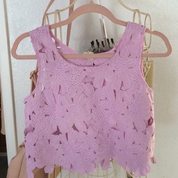 Floral crop top