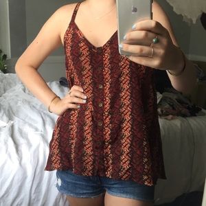 Patterned tank top