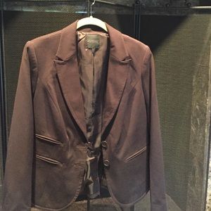 Brown blazer
