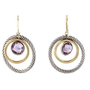 Yurman Amethyst mobile earring