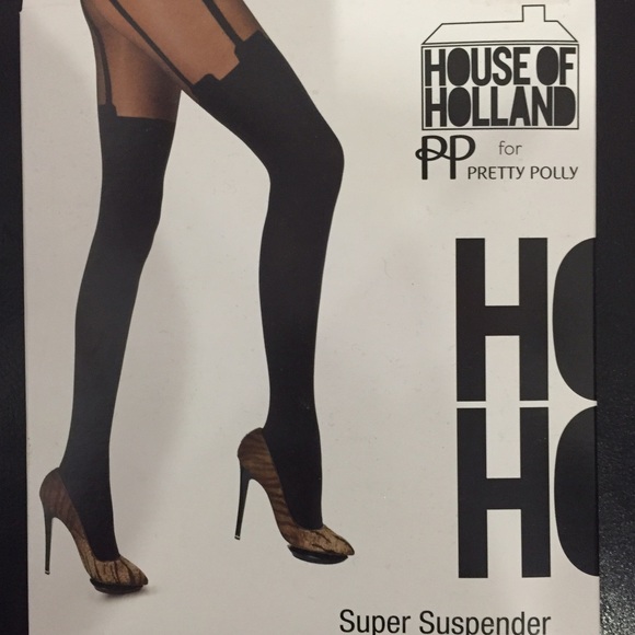 House of Holland Suspender Tights