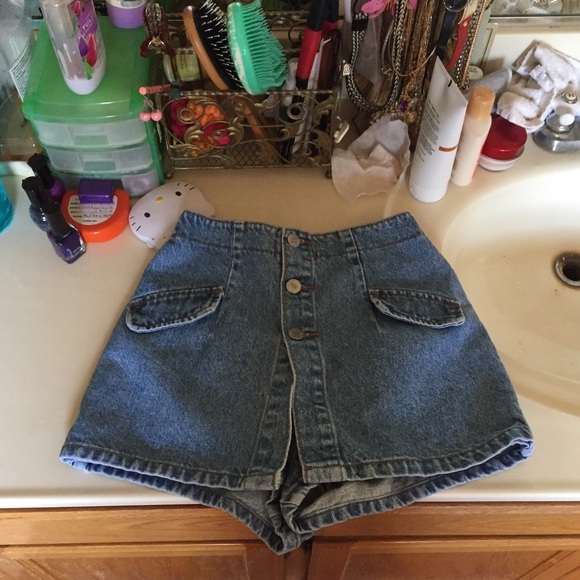 Vintage Bongo High Wasted Skorts