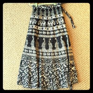 African wrap skirt. Handmade in Africa