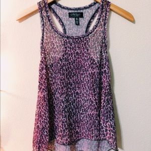 Cheetah Print Tank Top
