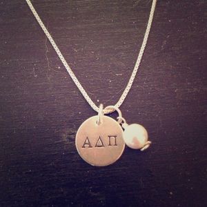 ADPI staring silver necklace