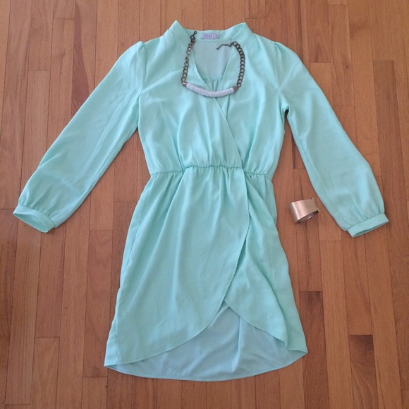 Tobi mint green shift dress - Picture 1 of 2