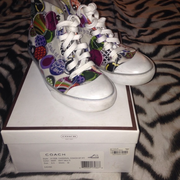 Coach Sneakers : Multi color sz 6.5