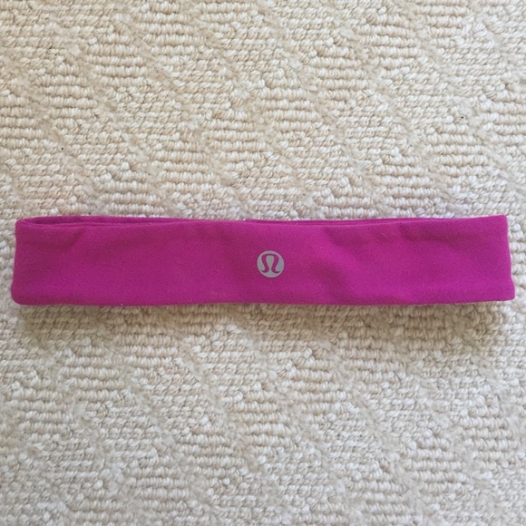 pink lululemon headband