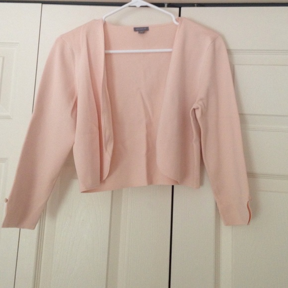 Pale pink cardigan