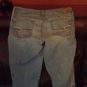 American eagle super stretch bootcut jeans