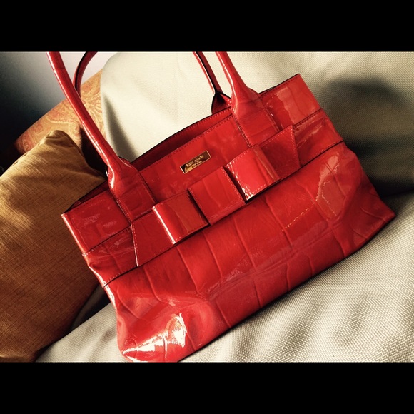 Kate Spade Red Patent Handbag