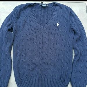 Navy Ralph Lauren sport Sweater