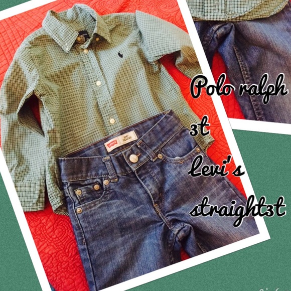 ***SOLD ON TOTSPOT***Polo Ralph Lauren 3t & Levi's