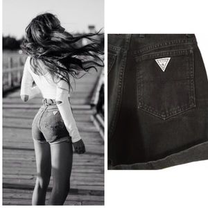 Vintage Guess High Waisted Shorts