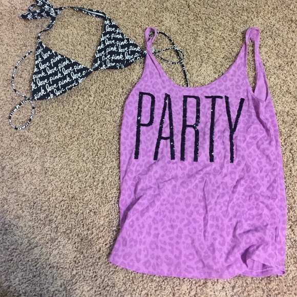 Vs tank and swim top bundle