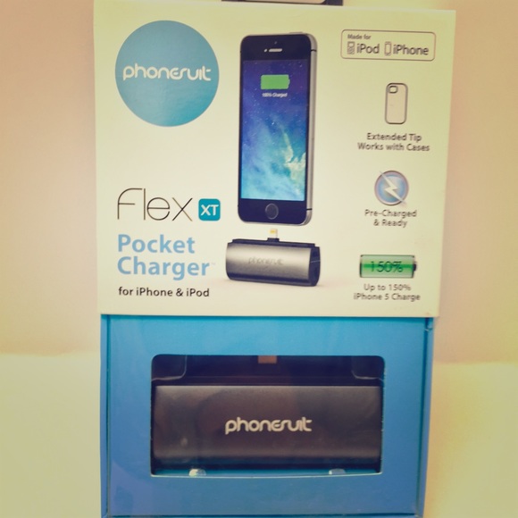 PhoneSuit flex pocket charger iPhone 5/5S6/6+