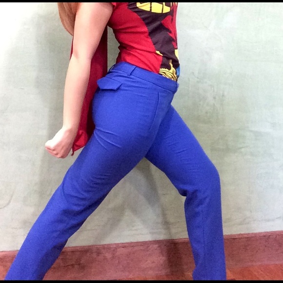 Cynthia Rowley Blue Pants