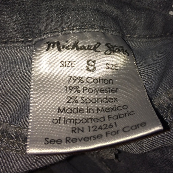 Michael Stars grey paper thin jeans - Picture 3 of 3