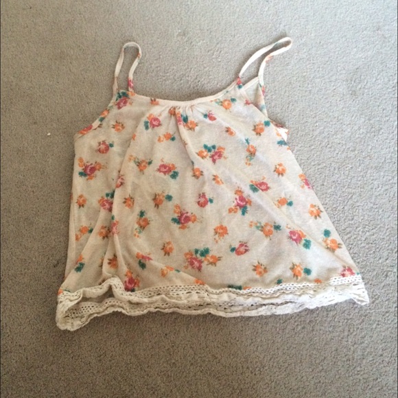 Floral crop top
