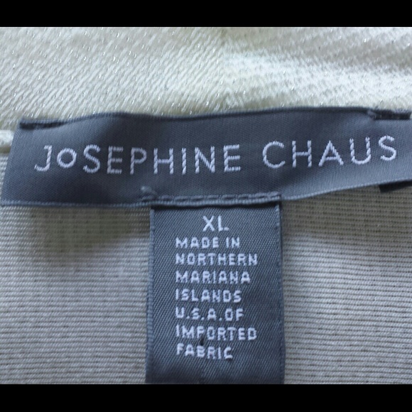 Josephine Chaus Metallic Top - Picture 4 of 4