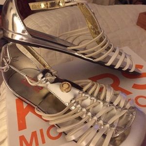 Michael Kors Egyptian sandals. For petite feet.