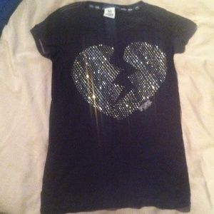 BUNDLE TRADE - PINK Broken Heart Tee n Leopard Tee
