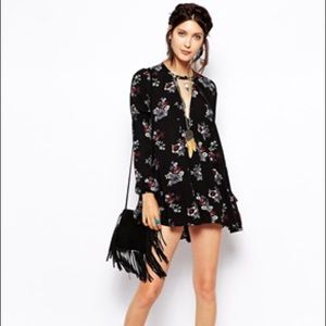 SALE Free people retro print swing tunic