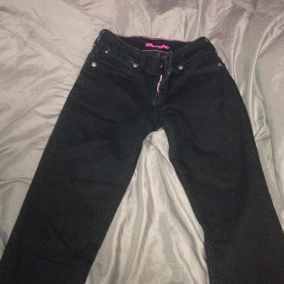 Black wrangler jeans