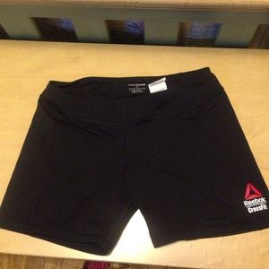 Reebok crossfit 5" chase shorts black medium