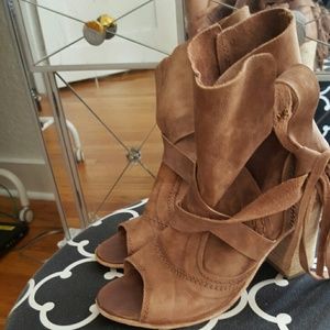 Free people suede booties