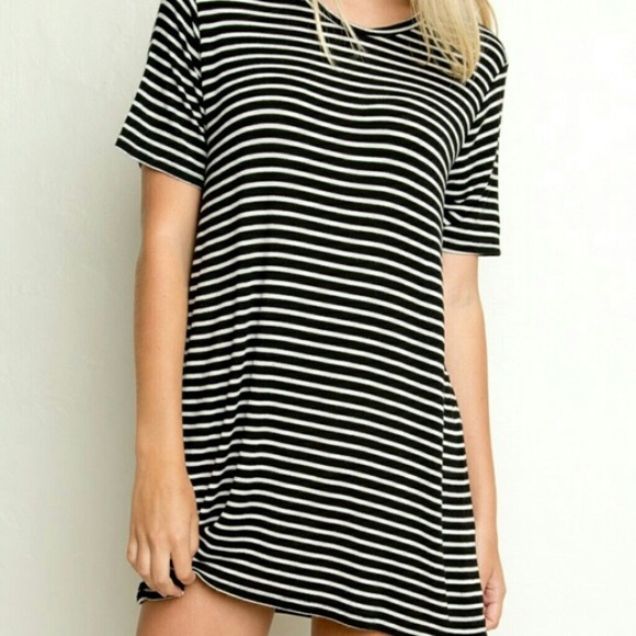 brandy melville b&w striped luana