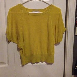 Yellow top from the Loft