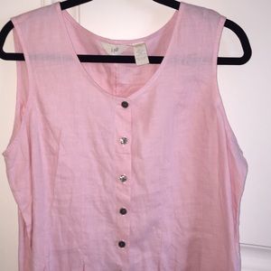 J.Jill 100% Linen top