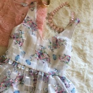 SALE Anthropologie Peony Garden Dress