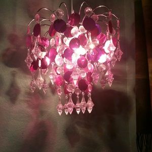 Pink Chandelier *SOLD*