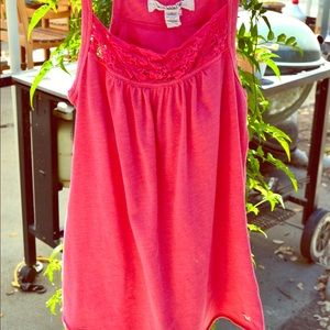 Hollister pink tank