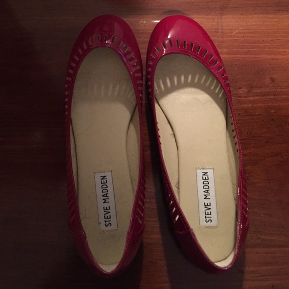 Steve Madden red patent leather - Picture 1 of 3