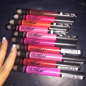 New! All 10 matbelline colorblur cream mattepencil