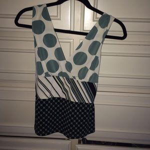 Vintage patterned top