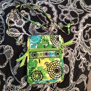 Vera Bradley crossbody "Lime's up" pattern