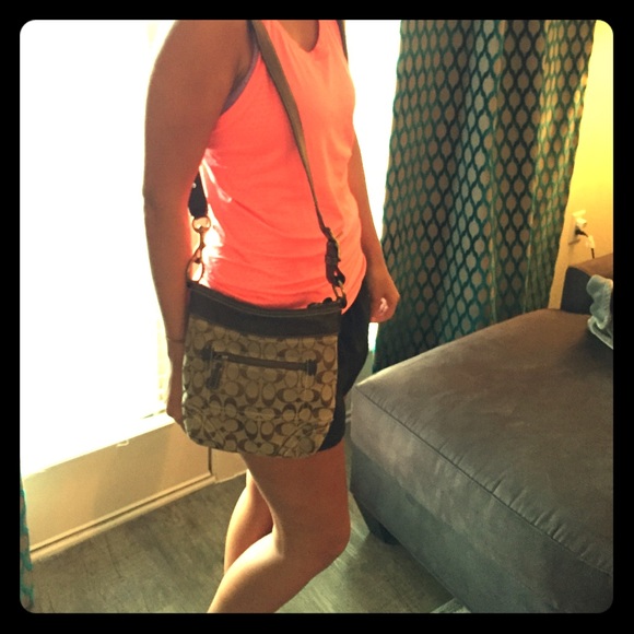 Coach handbag- over the shoulder