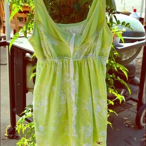 Hollister green tank