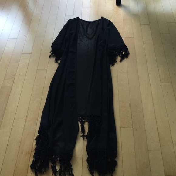 For love and lemons full length black sheer top